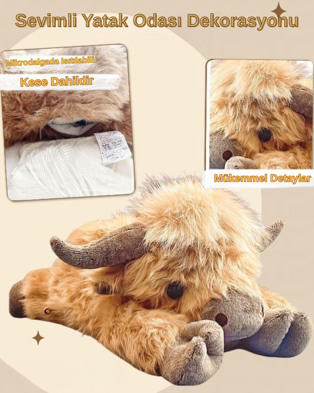 BULBAKTR İnek Peluş